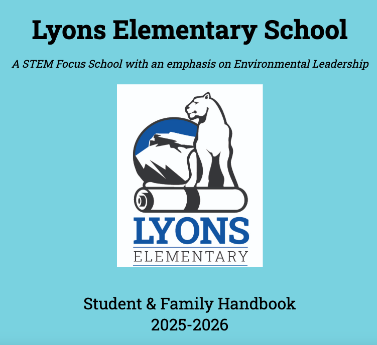 Lyons Elementary School Handbook